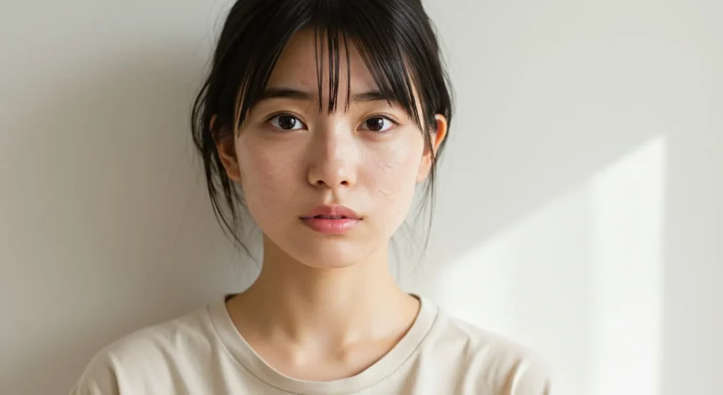 顔だけ荒れる場合