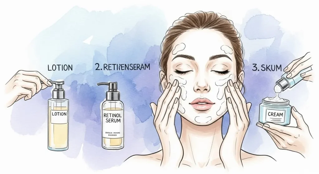 キールズのレチノールの効果を実感できる使い方5ステップ