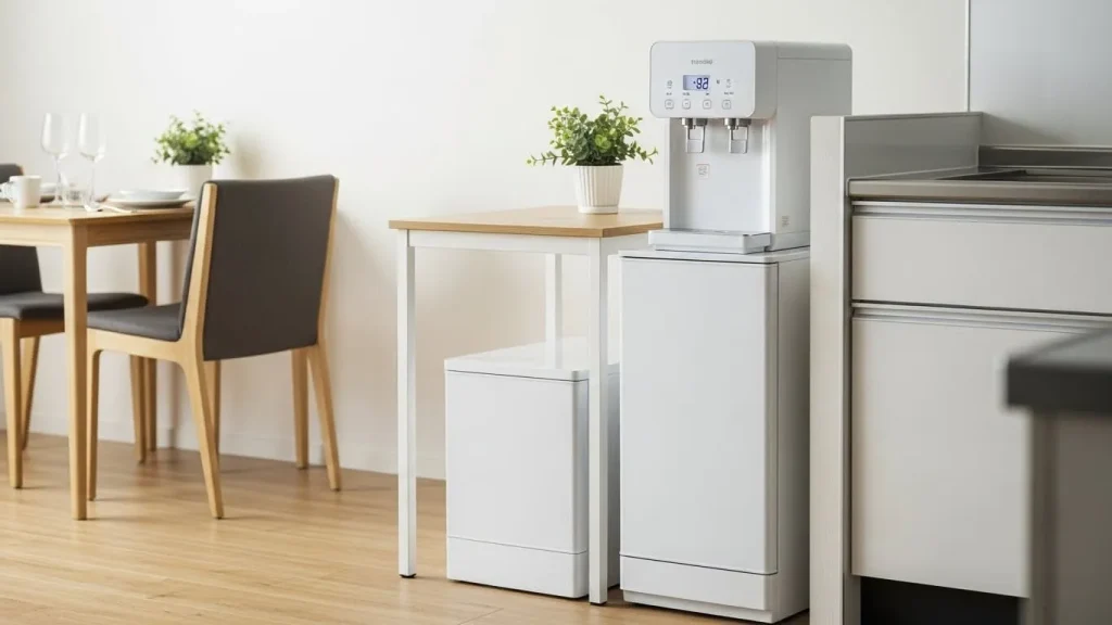 下置きや卓上でコンパクト化