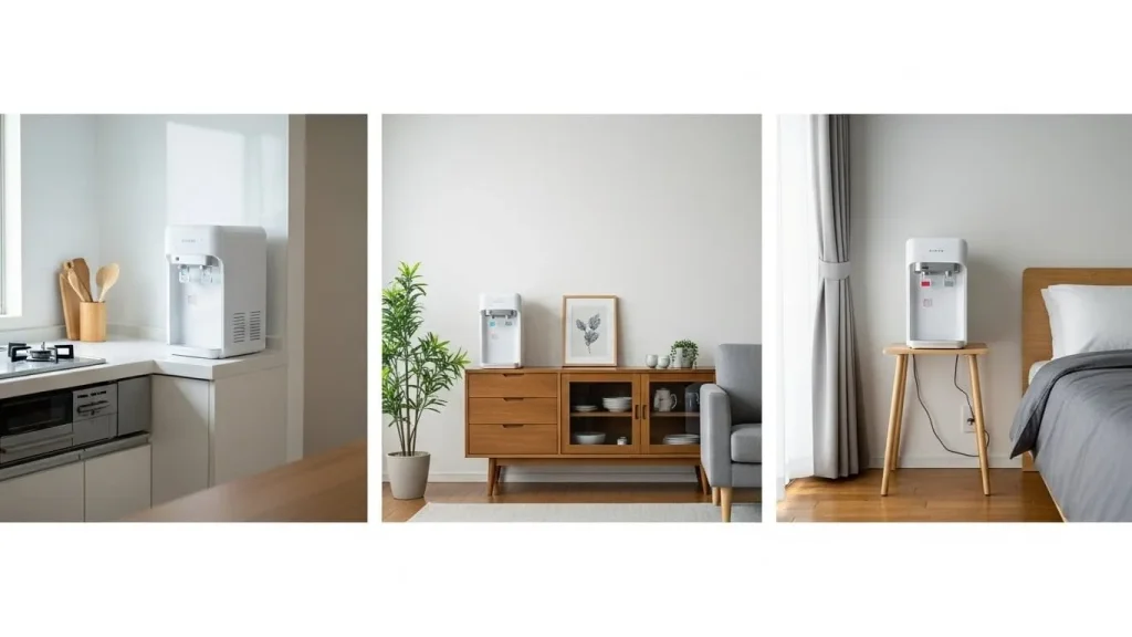 キッチンリビング寝室の置き場所