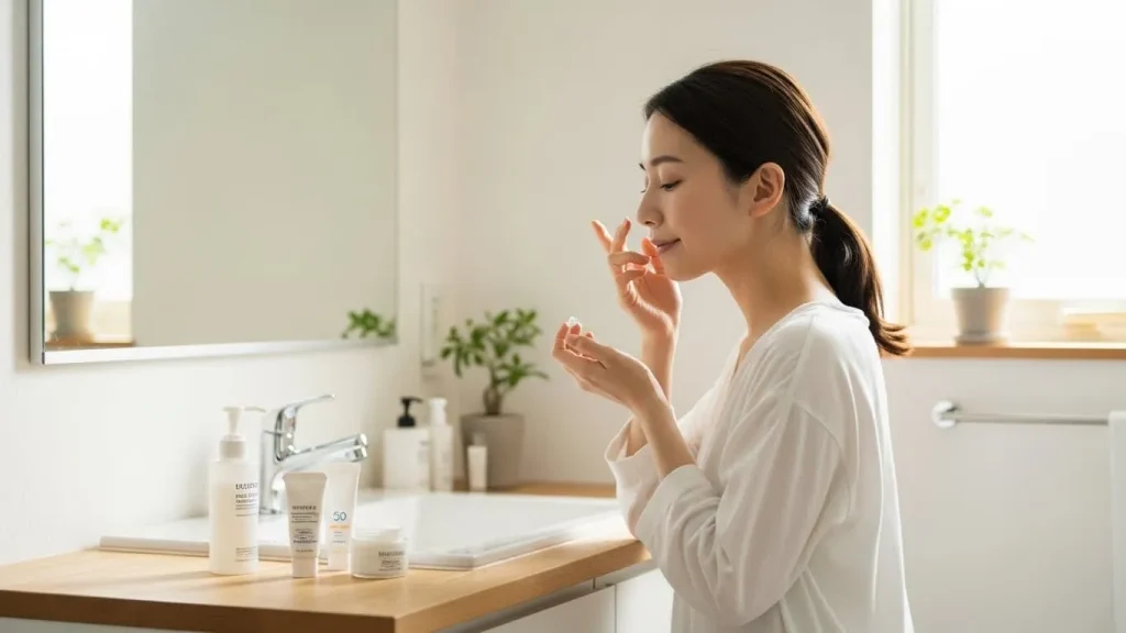 肌の赤みを消すスキンケアの最短手順