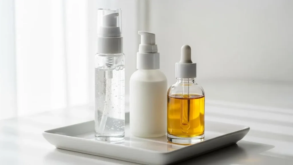 赤み化粧水と美容液の選び方